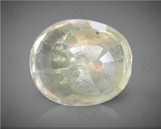 Yellow Sapphire Unheated & Untreated Natural Certified  3.7 carats -99326